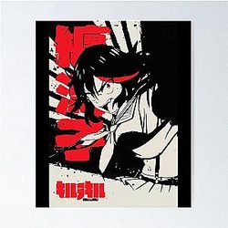 Ryuko Matoi Kill la Kill Poster