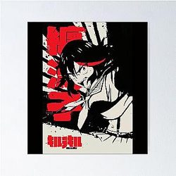 Ryuko Matoi Kill la Kill Poster