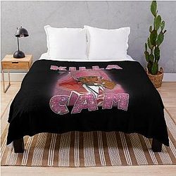 Killa Cam Cam'Ron Bootleg Tee Shirt Throw Blanket