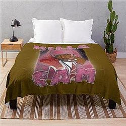 Killa Cam Camron Bootleg Tee Graphic Throw Blanket