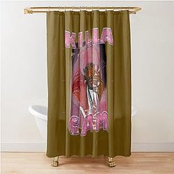 Killa Cam Camron Bootleg Tee Graphic Shower Curtain