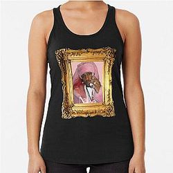 Killa Cam Flossin Pink Racerback Tank Top