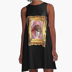 Killa Cam Flossin in Pink A Line Dress