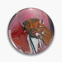Killa Cam Camron Bootleg Tee Shirt Pin
