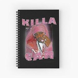 Killa Cam Camron Bootleg Tee Shirt Spiral Notebook