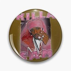 Killa Cam Camron Bootleg Tee Graphic Pin