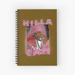 Killa Cam Camron Bootleg Tee Graphic Spiral Notebook