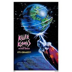 Killer Klowns From Outer Space 24"x36" Movie Poster A Certified Print with Holographic Numbering for Authenticity.