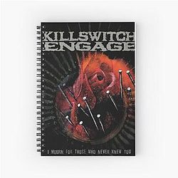 Killswitch Engage Spiral Notebook