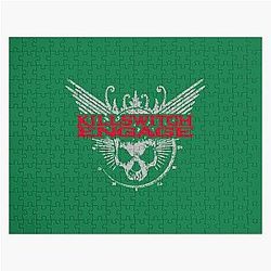 Man Comfortable Killswitch Engage Logo Tee Jigsaw Puzzle