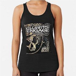 Killswitch Engage set this world ablaze Racerback Tank Top