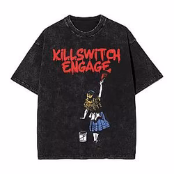 Killswitch Engage T-shirt – Vintage Washed Band Graphic