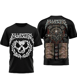 North American Tour 202 DTNK1704 Killswitch Engage T-Shirts