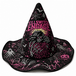 Killswitch Engage Pink Graphic Design HTCT2108 Killswitch Engage Halloween Quilted Witch Hat