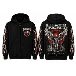 Holy Diver Metalcore 3D Zipped Killswitch Engage Hoodies