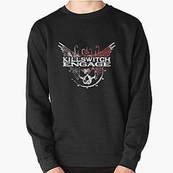 Killswitch Alive or Just Breathing American Metalcore Band Gift Fan Pullover Sweatshirt