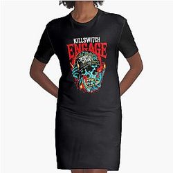 Killswitch Engage Graphic T-Shirt Dress