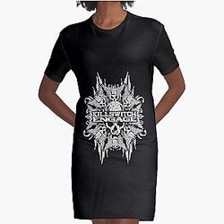 Killswitch Retro Vintage Music Band Gift Graphic T-Shirt Dress