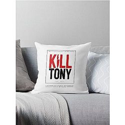 kill tony merch Kill Tony Show Throw Pillow
