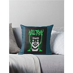 Kill Tony Green Eyes   Throw Pillow