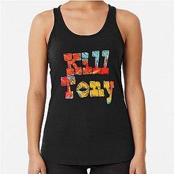 Kill Tony — Comedy Podcast, Kill Tony Evil Cloon Racerback Tank Top
