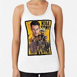 Kill Tony Movie Poster Racerback Tank Top