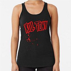 Kill Tony —Comedy Podcast, Kill Tony Evil Cloon Racerback Tank Top