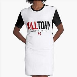 kill tony merch Official Kill Tony Graphic T-Shirt Dress