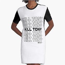 Kill Tony Merch Kill Tony Graphic T-Shirt Dress