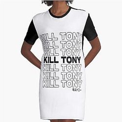 Kill Tony Merch Kill Tony   Graphic T-Shirt Dress