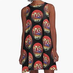 Kill Tony Cartoon   A-Line Dress