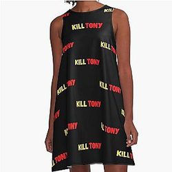 Kill Tony  A-Line Dress