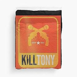 Kill Tony —Comedy Podcast, Kill Tony Evil Cloon Duvet Cover