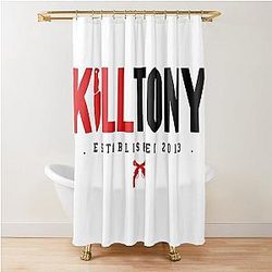kill tony merch Official Kill Tony Shower Curtain