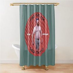 Kill Tony regular William Montgomery   Shower Curtain