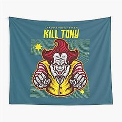 Kill Tony Podcast Evil Clown  Tapestry