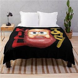 Kill Tony Podcast In Watercolor Featuring William Montgomery Throw Blanket
