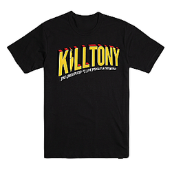Yellow 3D Block Logo LA 2304 KILL TONY T-Shirts