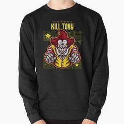 Kill Tony Podcast Evil Clown  Pullover Sweatshirt