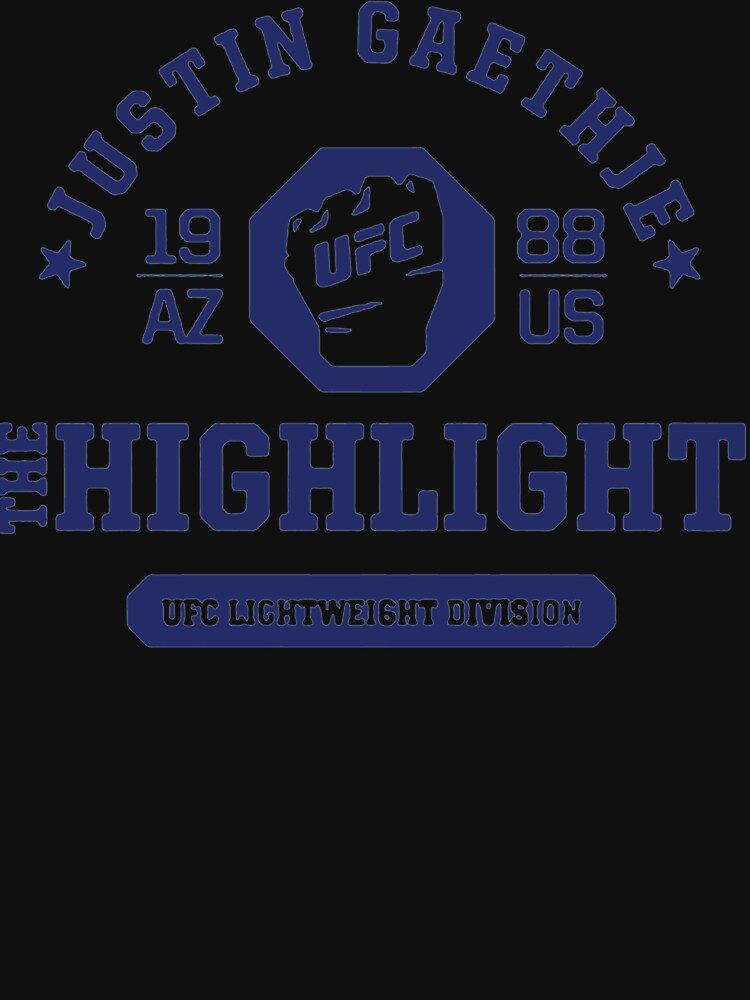 Justin Gaethje Merchandise: Gear That Mirrors a UFC Fighter's Fury