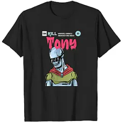 Sci-fi Skull PTTT1206  KILL TONY T-Shirts