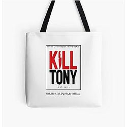 kill tony merch Kill Tony Show All Over Print Tote Bag