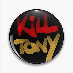 Kill Tony Podcast Logo In Watercolor Pin
