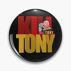 Kill Tony Podcast Logo Featuring William Montgomery Pin