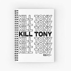Kill Tony Merch Kill Tony Spiral Notebook