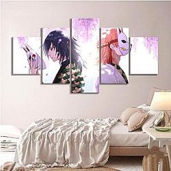Kimetsu no Yaiba Canvas  -  Giyu &amp; Sabito Demon Slayer Storeandise Demon Slayer Store