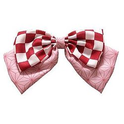Kimetsu no Yaiba Tie Bow - Nezuko Kamado Demon Slayer Storeandise Demon Slayer Store