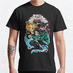 Kimetsu no Yaiba T-shirts - Kimetsu no Yaiba Classic T-Shirt RB0708