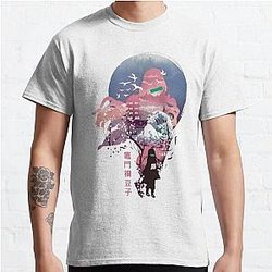 Kimetsu no Yaiba T-shirts -  Kamado Nezuko Awesome Arts Classic T-Shirt RB0708