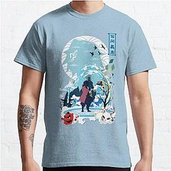 Kimetsu no Yaiba T-shirts - Giyu Tomioka Minimalism  Classic T-Shirt RB0708